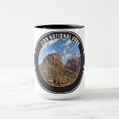 Zion National Park Utah Retro Zion Canyon Mok (Midden)