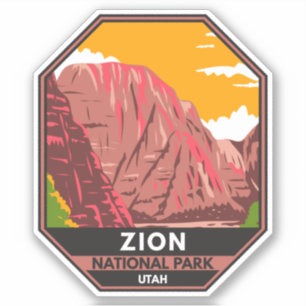 Zion National Park Utah  Sticker