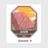 Zion National Park Utah  Sticker (Vel)
