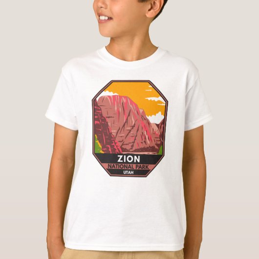 Zion National Park Utah  T-shirt (Voorkant)