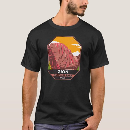 Zion National Park Utah  T-shirt (Voorkant)