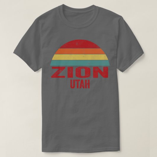 Zion National Park Utah T-shirt (Design voorkant)