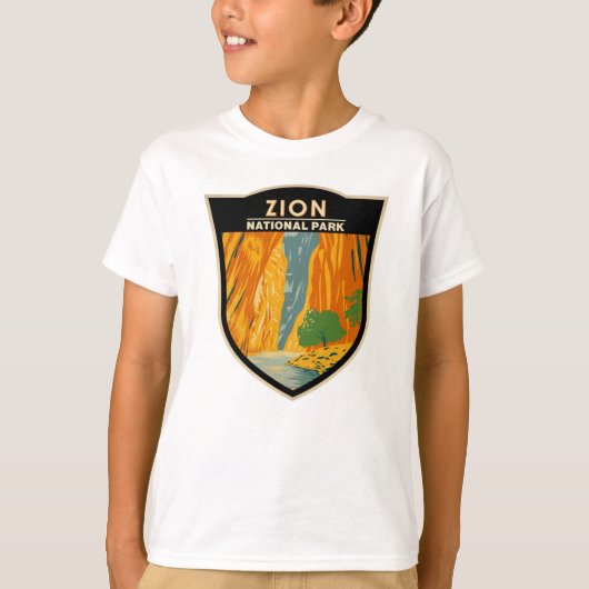 Zion National Park Utah The Narrows  T-Shir T-shirt (Voorkant)