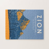 Zion National Park Utah The Watchman  Legpuzzel (Horizontaal)