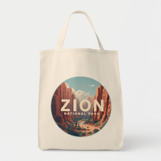 Zion National Park Utah Tote Bag (Voorkant)