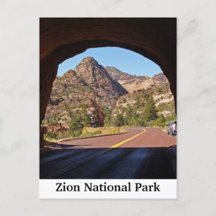 Zion National Park Utah Travel Briefkaarten