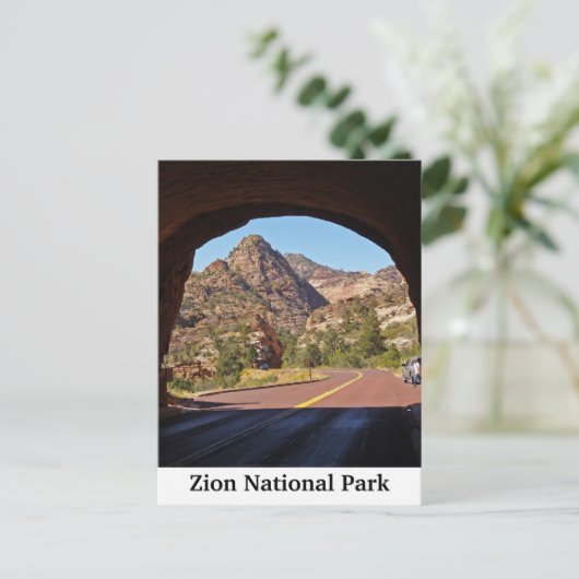 Zion National Park Utah Travel Briefkaarten (Staand voorkant)