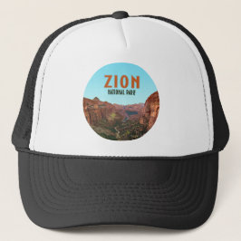Zion National Park Utah Trucker Pet