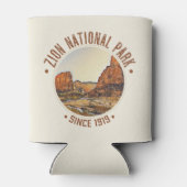 Zion National Park Utah USA Buiten Gehavend Blikjeskoeler (Achterkant)