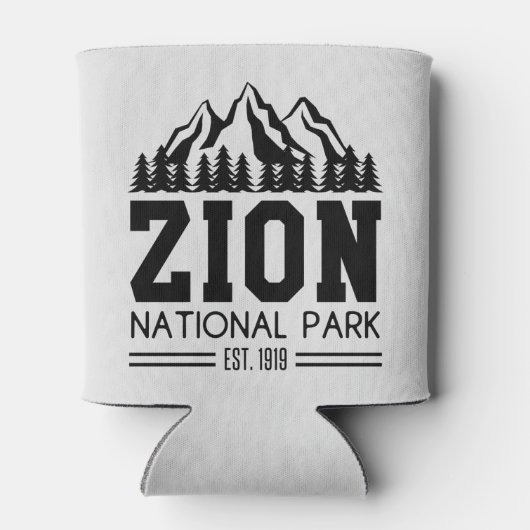 Zion National Park Utah USA Buiten Hiken Blikjeskoeler (Achterkant)