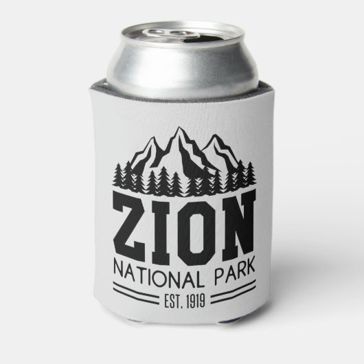 Zion National Park Utah USA Buiten Hiken Blikjeskoeler (Blikje Achterkant)