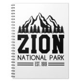 Zion National Park Utah USA Notitieboek (Voorkant)