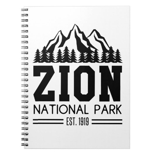 Zion National Park Utah USA Notitieboek (Voorkant)