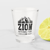 Zion National Park Utah USA Shot Glas (Voorkant)