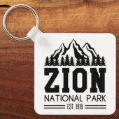 Zion National Park Utah USA Sleutelhanger (Voorkant)