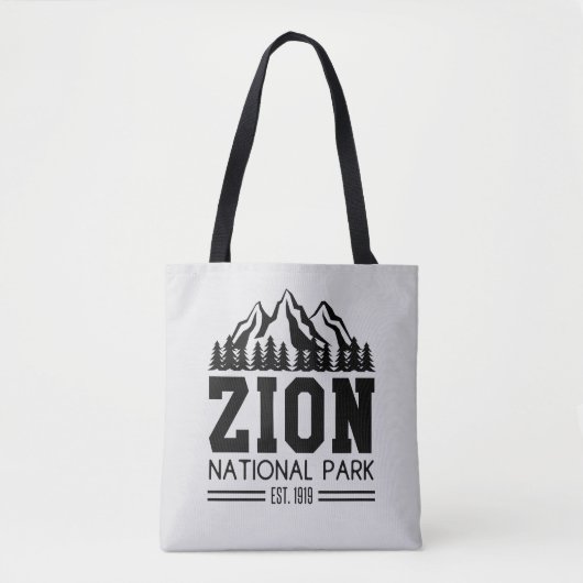 Zion National Park Utah USA Tote Bag (Voorkant)