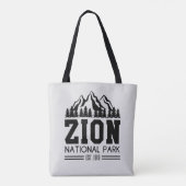 Zion National Park Utah USA Tote Bag (Achterkant)