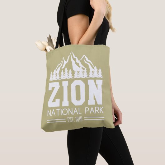 Zion National Park Utah USA Tote Bag (Dichtbij)