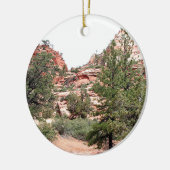 Zion National Park, Utah, Verenigde Staten 16 Keramisch Ornament (Links)
