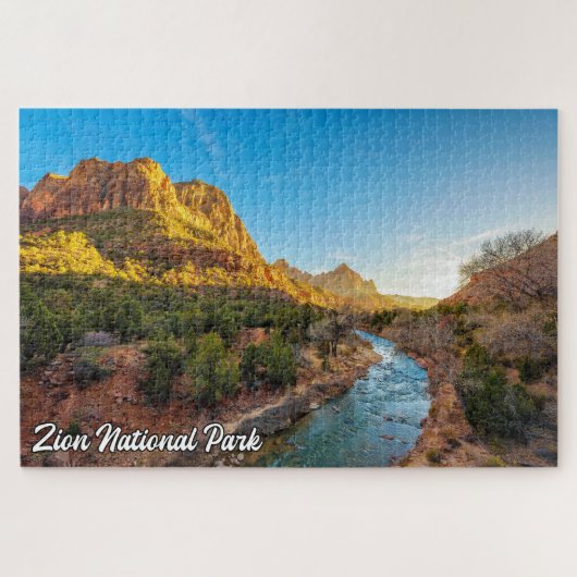Zion National Park, Utah, Verenigde Staten Legpuzzel (Horizontaal)