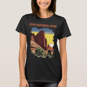 Zion National Park Utah Woestijn Reizen T-shirt