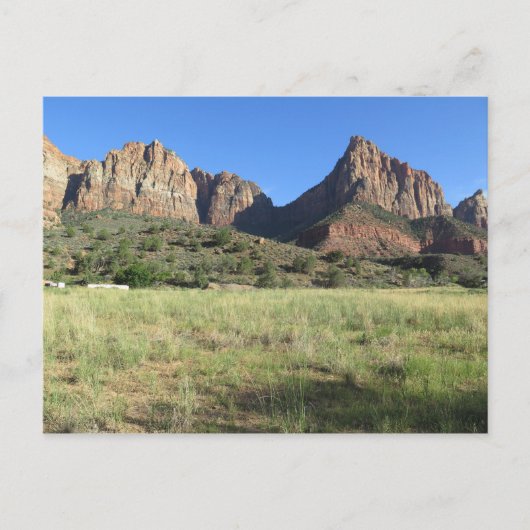 Zion National Park, Verenigde Staten Briefkaart (Voorkant)