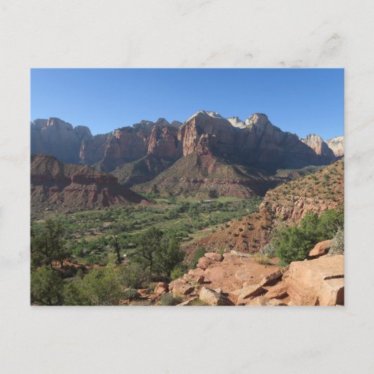 Zion National Park, Verenigde Staten Briefkaart (Voorkant)