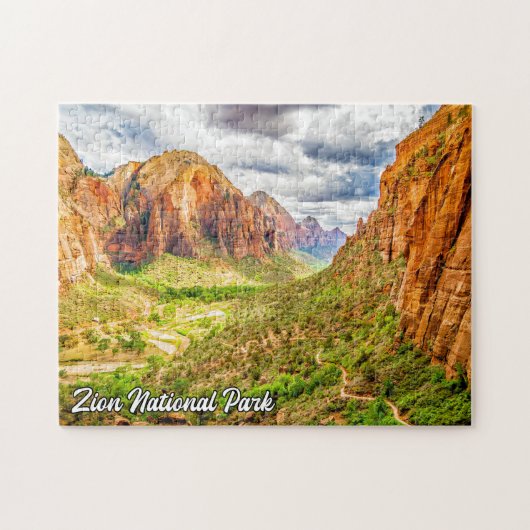 Zion National Park, Verenigde Staten Legpuzzel (Horizontaal)