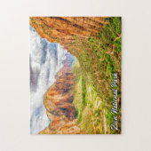 Zion National Park, Verenigde Staten Legpuzzel (Verticaal)