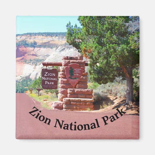Zion National Park, Verenigde Staten Magneet (Voorkant)