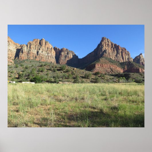 Zion National Park, Verenigde Staten Poster (Voorkant)