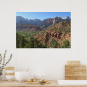 Zion National Park, Verenigde Staten Poster (Keuken)