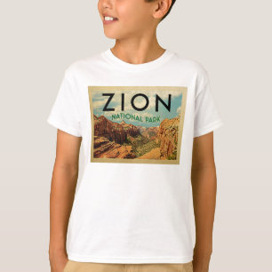 Zion National Park Vintage Travel T-shirt