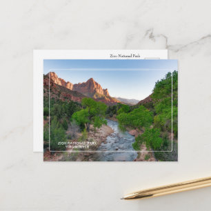 Zion National Park, Virgin River Briefkaart