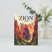 Zion National Park VS Briefkaart (Staand voorkant)