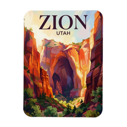 Zion National Park VS Magneet (Verticaal)