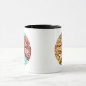 Zion National Park Waterverf Art Mok (Midden)