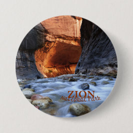 Zion National Park, Zion Narrows Button Pin