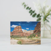 Zion NP - Angel's landingBriefkaart Briefkaart (Staand voorkant)