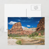 Zion NP - Angel's landingBriefkaart Briefkaart (Voorkant / Achterkant)