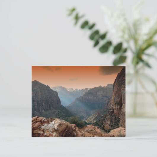 Zion Park Briefkaart (Staand voorkant)