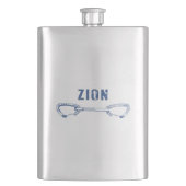 Zion Rock climing Quickdraw Flacon (Voorkant)