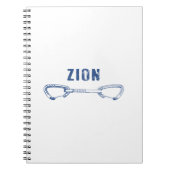Zion Rock climing Quickdraw Notitieboek (Voorkant)