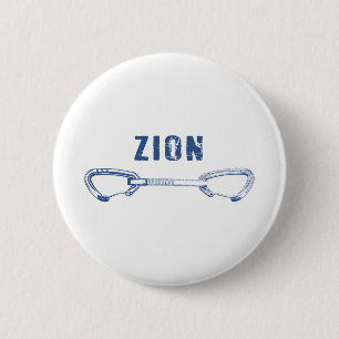 Zion Rock klimmen Quickdraw Ronde Button 5,7 Cm