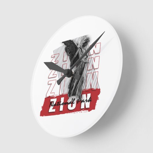 Zion small ronde klok (Hoek)