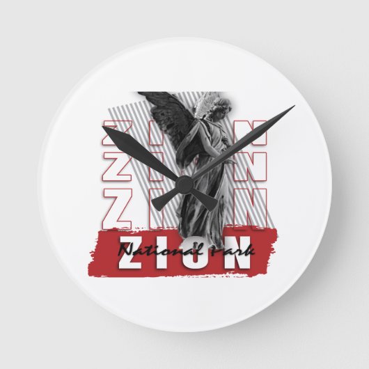 Zion small ronde klok (Voorkant)