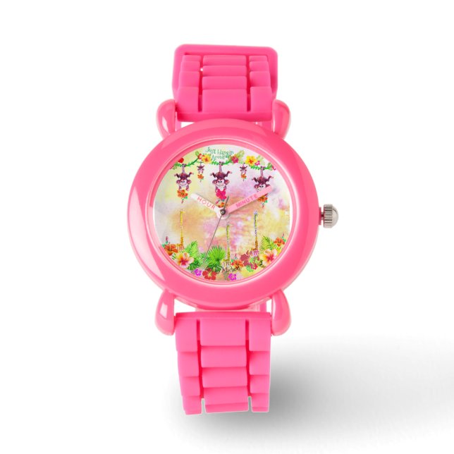 Zion the Monkey Watch Horloge (Voorkant)
