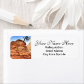 Zion Tree Return-adres Etiket (Insitu)