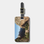 Zion uit Angels Landing Trail Zion National Park Bagagelabel (Voorkant verticaal)