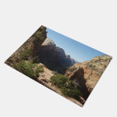 Zion uit Angels Landing Trail Zion National Park Deurmat (Schuin)